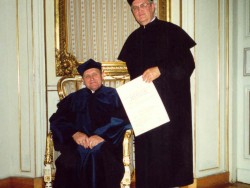 Uniwesrytet Warszawski   promocja dra A. Mielczarka   23 V 2001 r.